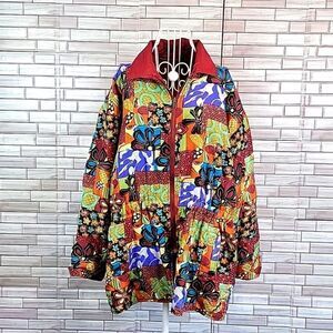 Robert Stock 80s vintage silk jacket Size M